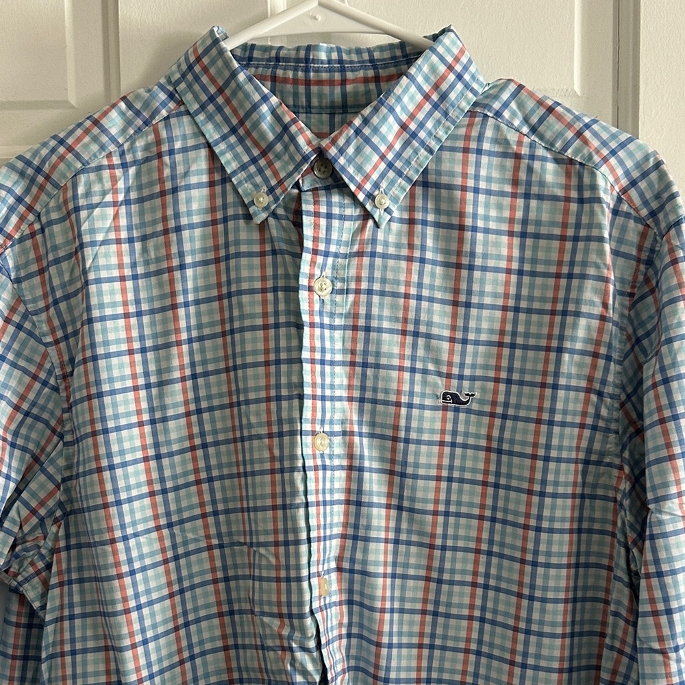 Vineyard Vines Multicolor Plaid Button Down Shirt